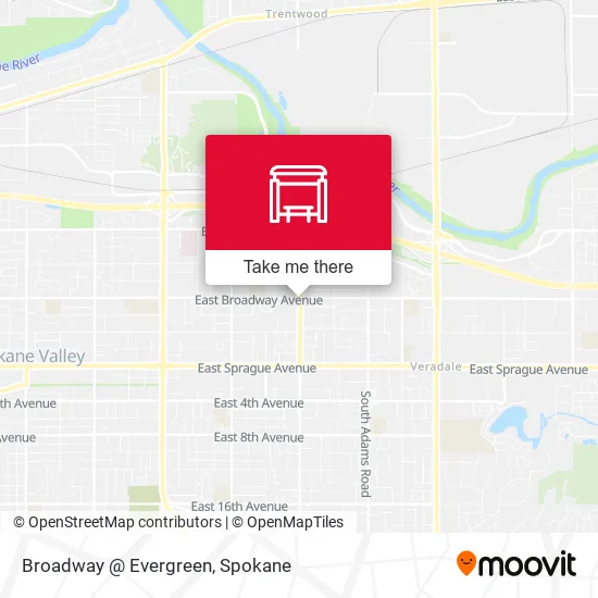 Mapa de Broadway @ Evergreen