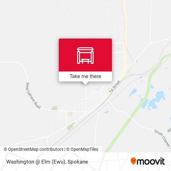 Mapa de Washington @ Elm (Ewu)