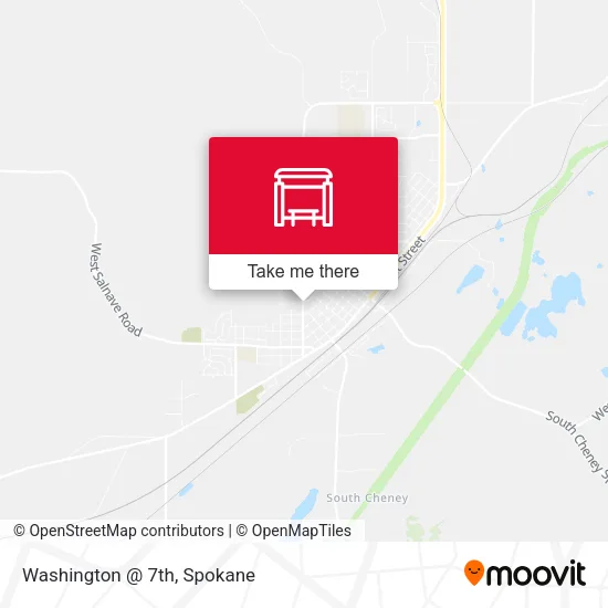 Mapa de Washington @ 7th