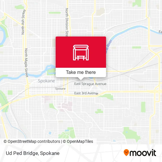 Ud Ped Bridge map