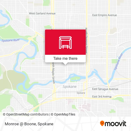 Mapa de Monroe @ Boone