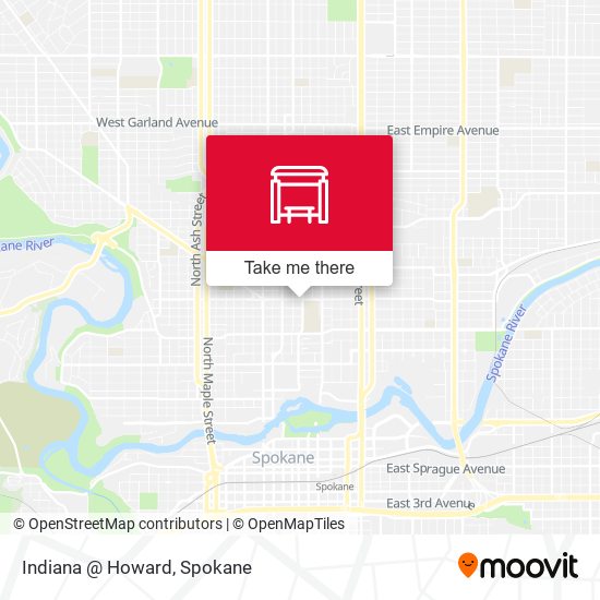 Mapa de Indiana @ Howard