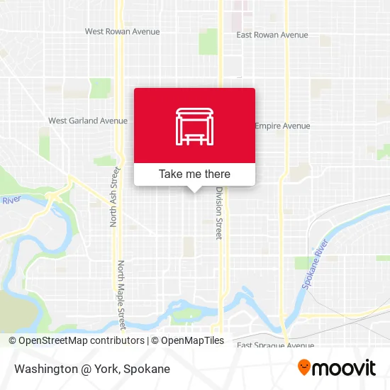 Mapa de Washington @ York