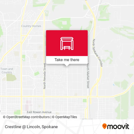 Mapa de Crestline @ Lincoln
