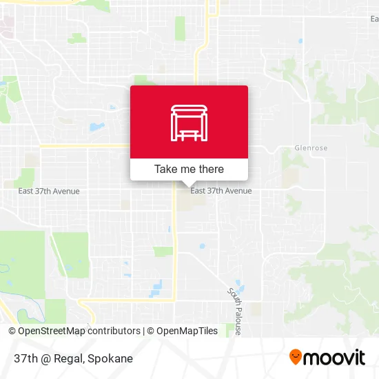 Mapa de 37th @ Regal