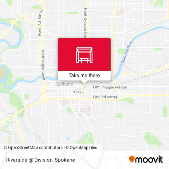 Mapa de Riverside @ Division