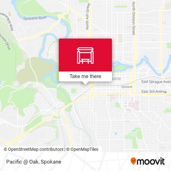 Pacific @ Oak map