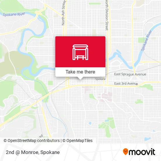 Mapa de 2nd @ Monroe