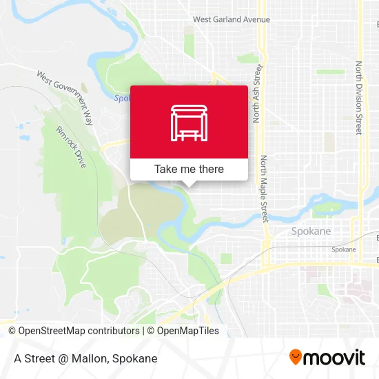 A Street @ Mallon map