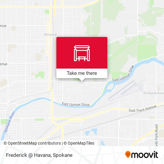 Frederick @ Havana map
