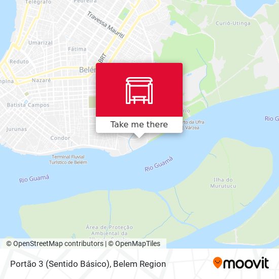 Portão 3 (Sentido Básico) map