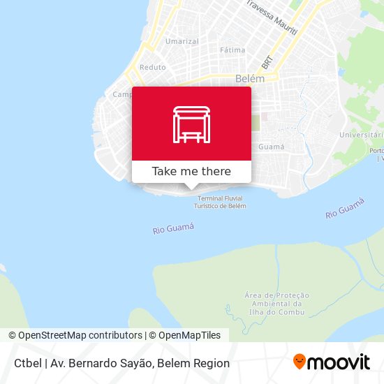 Mapa Ctbel | Av. Bernardo Sayão