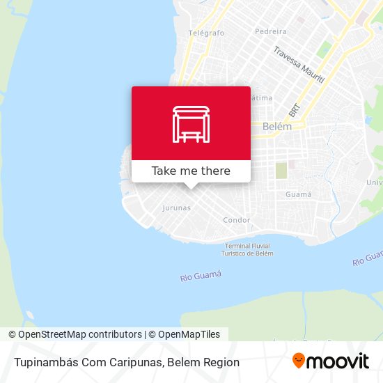 Tupinambás Com Caripunas map