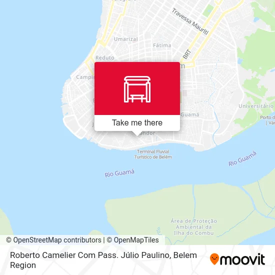 Roberto Camelier Com Pass. Júlio Paulino map