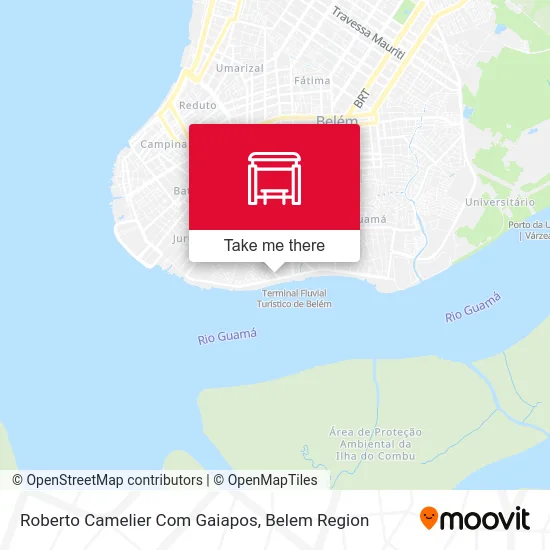 Roberto Camelier Com Gaiapos map