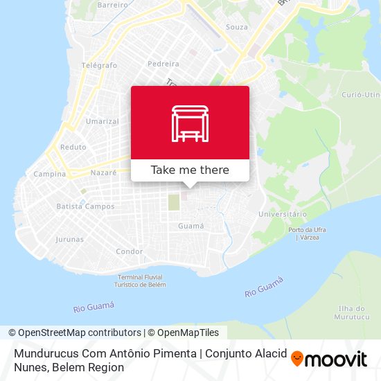 Mundurucus Com Antônio Pimenta | Conjunto Alacid Nunes map