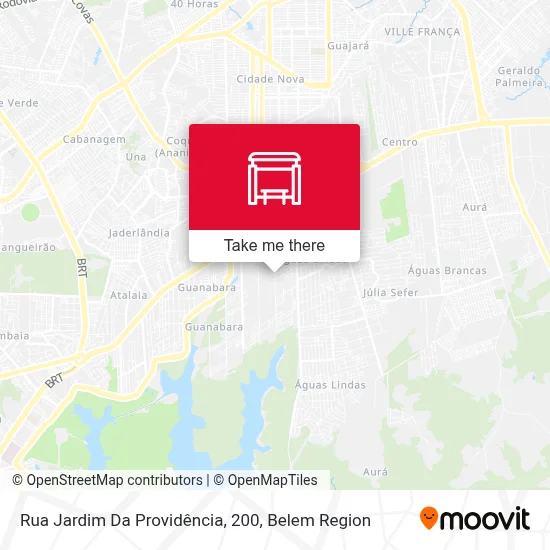 Rua Jardim Da Providência, 200 map