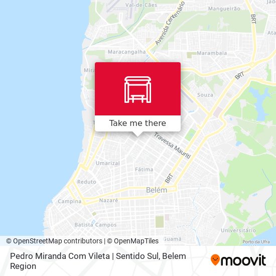 Pedro Miranda Com Vileta | Sentido Sul map