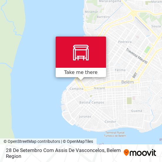 28 De Setembro Com Assis De Vasconcelos map