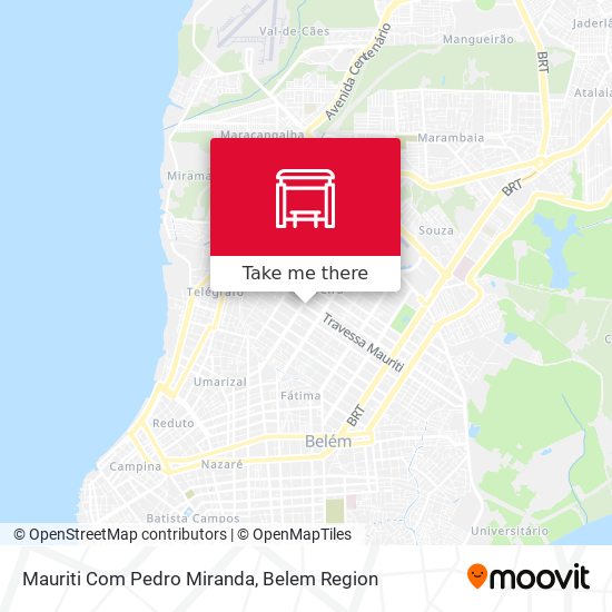Mauriti Com Pedro Miranda map