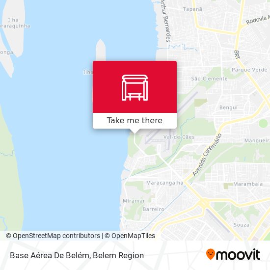Base Aérea De Belém map