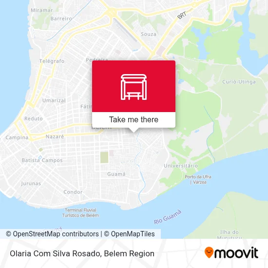 Olaria Com Silva Rosado map