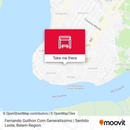Fernando Guilhon Com Generalíssimo | Sentido Leste map