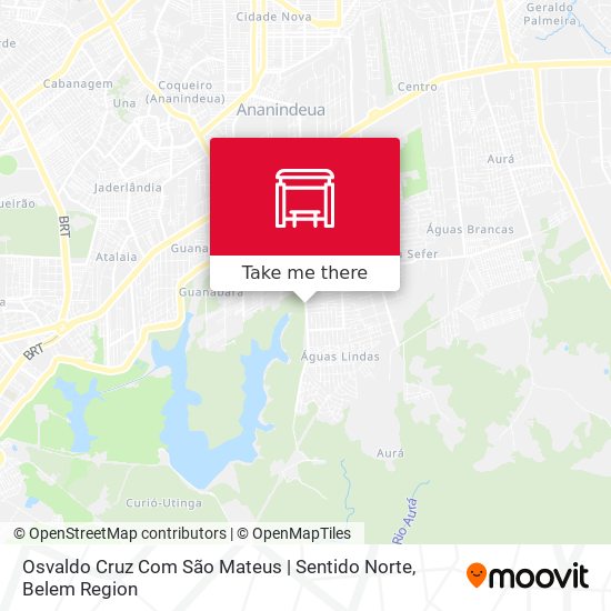 Osvaldo Cruz Com São Mateus | Sentido Norte map