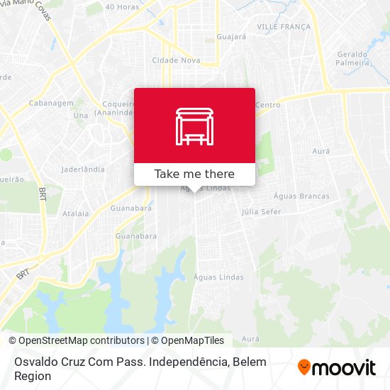 Osvaldo Cruz Com Pass. Independência map