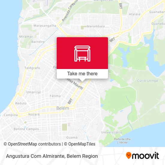 Angustura Com Almirante map