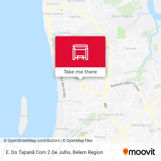 E. Do Tapanã Com 2 De Julho map