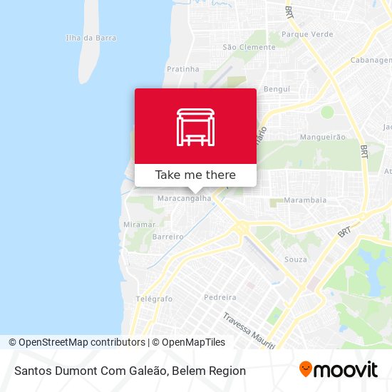 Santos Dumont Com Galeão map
