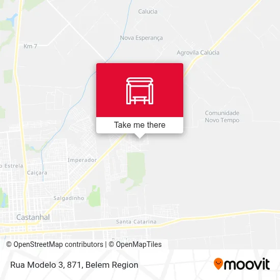 Rua Modelo 3, 871 map