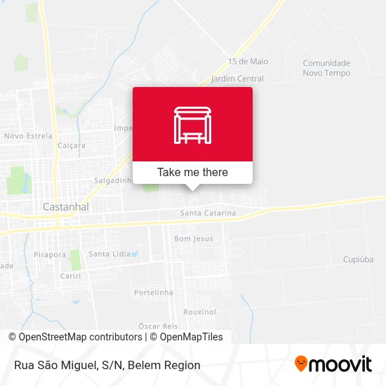 Rua São Miguel, S/N map