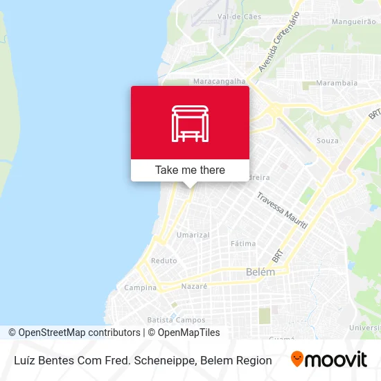 Luíz Bentes Com Fred. Scheneippe map