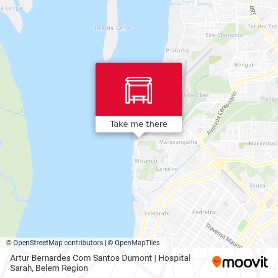 Artur Bernardes Com Santos Dumont | Hospital Sarah map