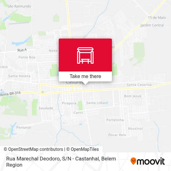 Rua Marechal Deodoro, S / N - Castanhal map