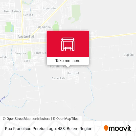 Rua Francisco Pereira Lago, 488 map