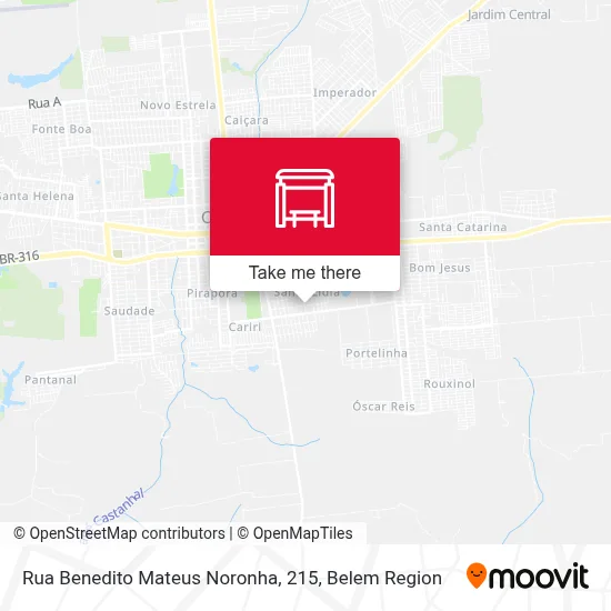 Rua Benedito Mateus Noronha, 215 map