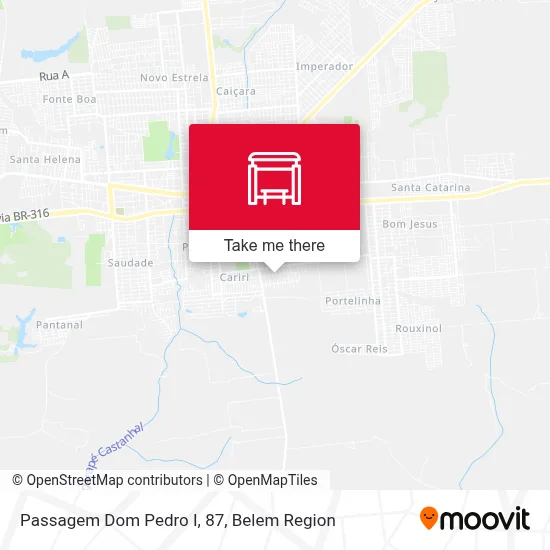 Passagem Dom Pedro I, 87 map