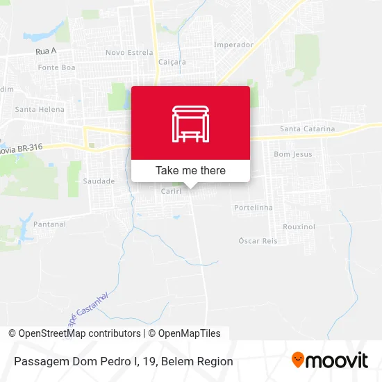 Passagem Dom Pedro I, 19 map