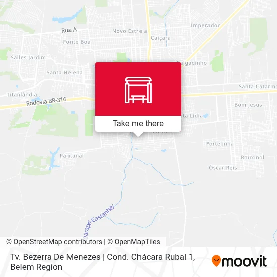 Tv. Bezerra De Menezes | Cond. Chácara Rubal 1 map