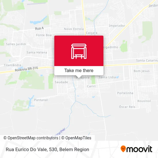 Rua Eurico Do Vale, 530 map