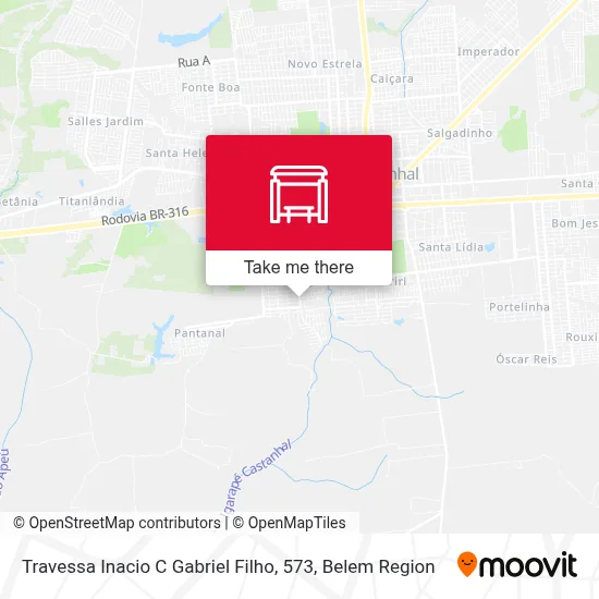Travessa Inacio C Gabriel Filho, 573 map
