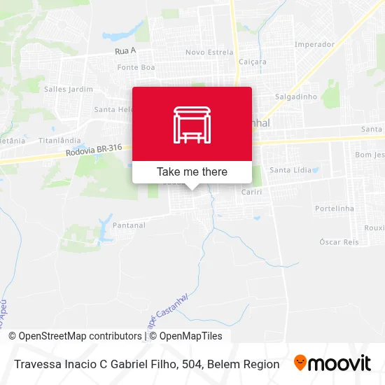 Travessa Inacio C Gabriel Filho, 504 map
