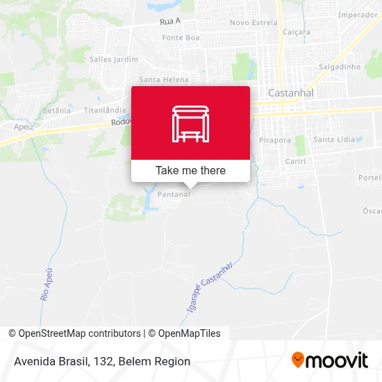 Avenida Brasil, 132 map