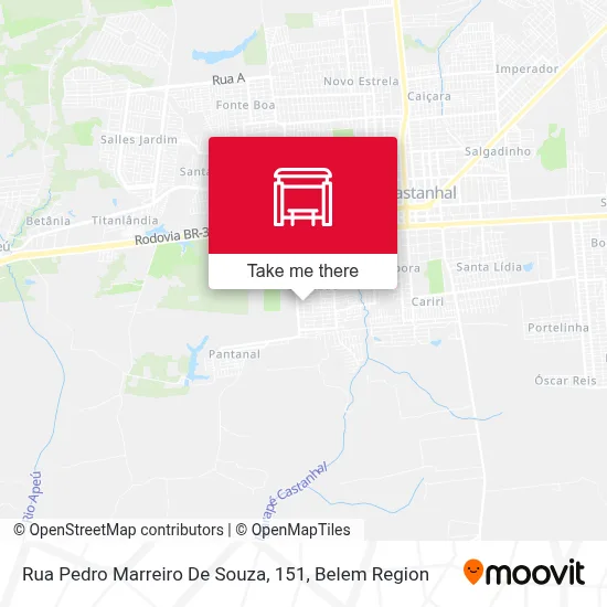 Rua Pedro Marreiro De Souza, 151 map
