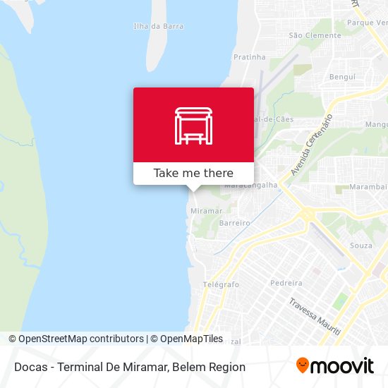 Docas - Terminal De Miramar map