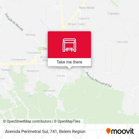 Avenida Perimetral Sul, 741 map