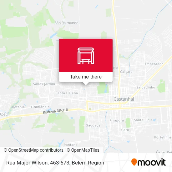 Rua Major Wilson, 463-573 map